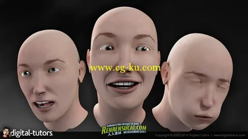 《Maya面部表情动画技术训练教程》Digital-Tutors Facial Animation in Maya的图片2