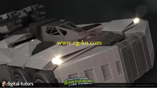 《Maya军用车辆建模高级教程》Digital-Tutors Professional Series Modeling Military Vehicles in的图片2