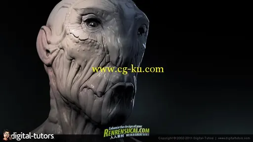 《Mudbox 2012雕刻工作流程高级教程》Digital-Tutors Sculpting Workflows in Mudbox 2012的图片2