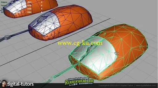 《Maya 2011网格技巧建模教程》Digital-Tutors Maya Modeling Reference Library Mesh的图片3