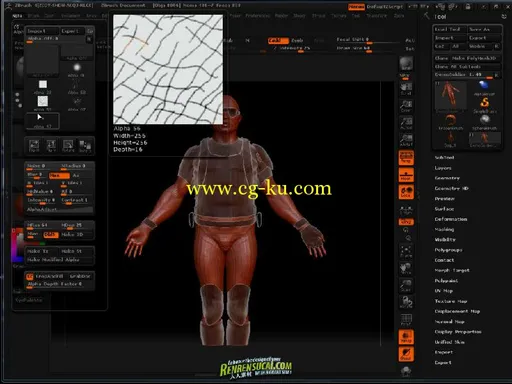 《ZBrush 4雕刻艺术高级教程》Gnomon Introduction to ZBrush 4 with Scott Spencer的图片5