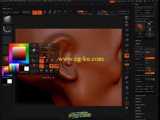 《ZBrush 4雕刻艺术高级教程》Gnomon Introduction to ZBrush 4 with Scott Spencer的图片6