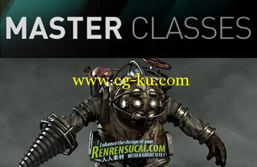 《Zbrush特色人物建模Gnomon大师班教程》Gnomon Master Classes Character Modeling for Production的图片1