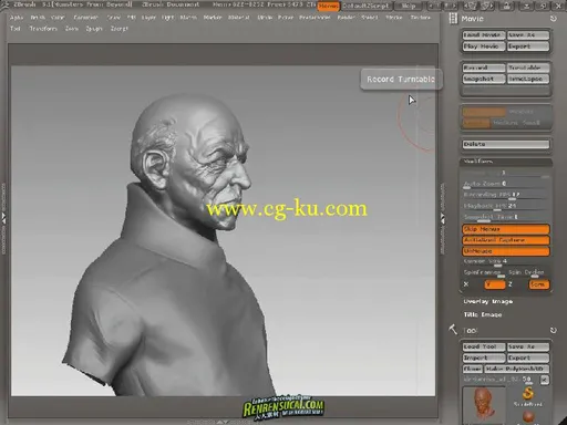 《Zbrush特色人物建模Gnomon大师班教程》Gnomon Master Classes Character Modeling for Production的图片3