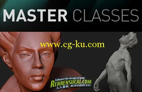 《ZBrush人体构图雕刻技术Gnomon大师班教程》Gnomon Master Classes ZBrush for Character Artists的图片1