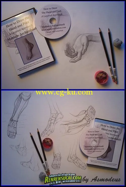 Matthew Archambault - How to Draw the Hand and Foot CD1 & CD2的图片1