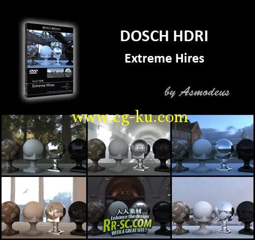 环境材质2CD DOSCH HDRI: Extreme Hires CD1 & CD2的图片1