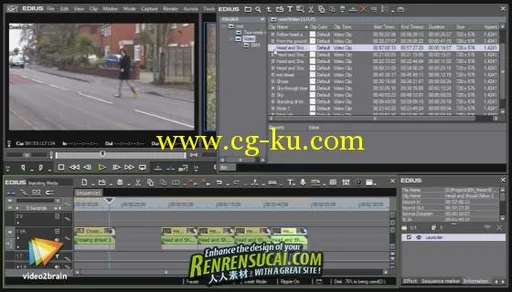 《EDIUS 6快刀手高效剪辑技法》Video2Brain Getting Started with EDIUS 6 Super Fast Multi Form的图片3