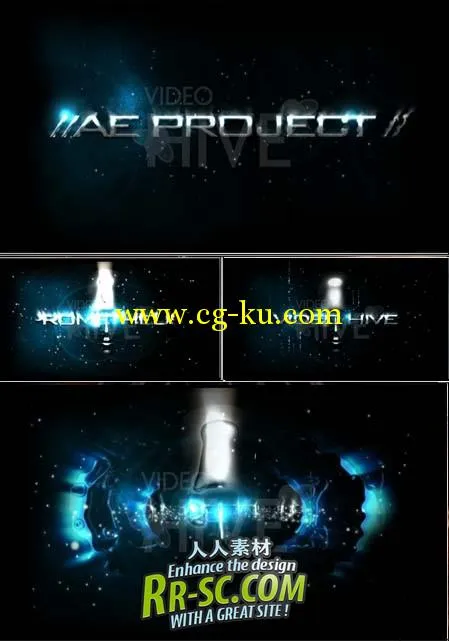 梦幻般的logo演绎 AE片头模板 Videohive - prometheus - 55116的图片1