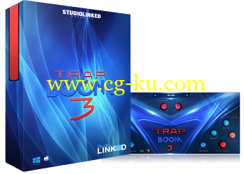 Studiolinked Trap Boom 3 VST AU WiNx32/x64-Bit MAC/VST/AU的图片1