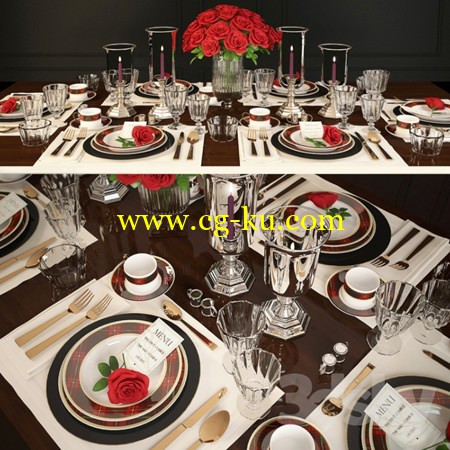 Ralph Lauren Duke Tabletop Collection的图片1