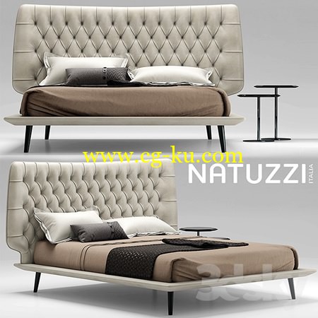 Bed natuzzi Dolcevita的图片1