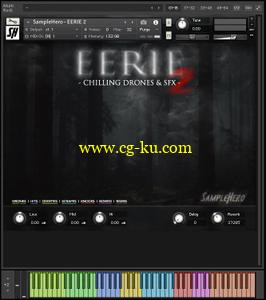 SampleHero EERIE 2 KONTAKT的图片1
