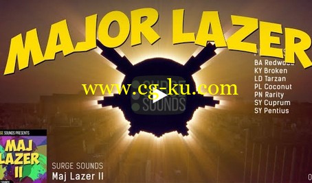 Surge Sounds MAJ LAZER II WAV MiDi XFER RECORDS SERUM AND CTHULHU NATiVE iNSTRUMENTS MASSiVE-DISCOVE的图片1