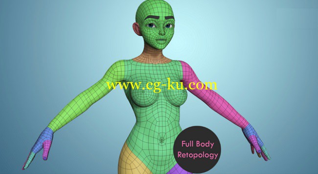 Gumroad – Danny Mac How to Retopologize the Rest of the Body Tier 2的图片1