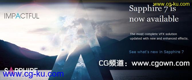 AE&PR CC蓝宝石插件GenArts Sapphire v7.05 for Adobe (Win64)的图片1