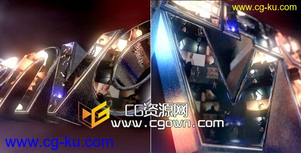 现代感三维标志演绎片头 Videohive Modern Logo Reveal AE模板的图片1