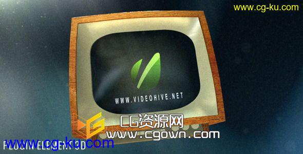 用旧电视风格来宣传Videohive Old TV AE模板的图片1