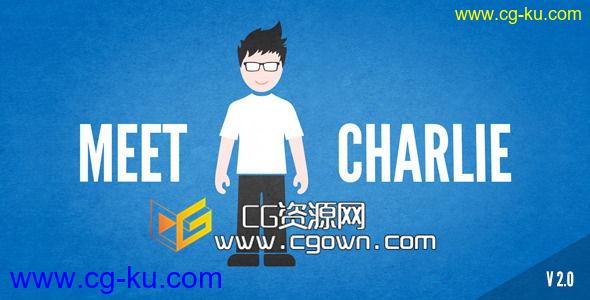 推广你的产品或服务Promote Your Product or Service with Charlie AE模板的图片1