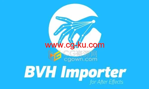 AE脚本BVH Importer v1.6运动数据动作捕捉数据工具的图片1