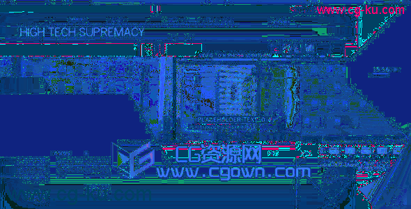 高科技术至上霸权VideoHive High Tech Supremacy AE模板+带音乐的图片1
