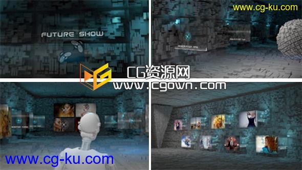 未来科技展示 VideoHive Future Show AE模板的图片1