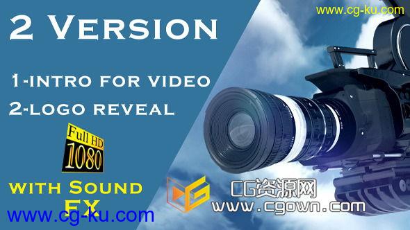 起重机镜头介绍 Videohive Crane Camera Lens Intro AE模板的图片1