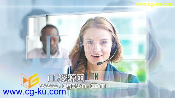 公司企业简约折叠式 Videohive Simple Folding Corporate AE模板的图片1