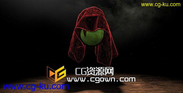 魔布标志演绎动画 Videohive Magic Cloth Logo Reveal AE模板的图片1