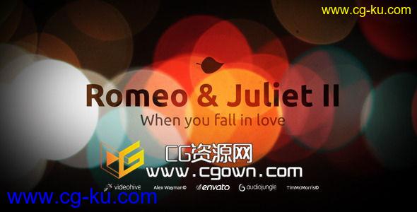 罗密欧与茱丽叶2(当你坠入爱河) Romeo & Juliet II (When you fall in love) AE模板的图片1