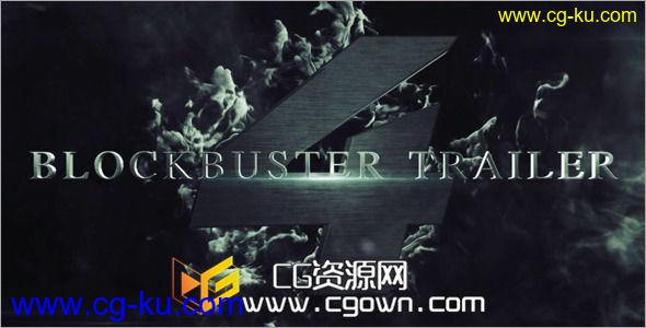 第四版震撼史诗电影预告片头 VideoHive Blockbuster Trailer 4 AE模板的图片1