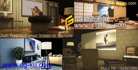 优雅的视觉剧场展示 Videohive Elegant VisionTheater AE模板的图片1