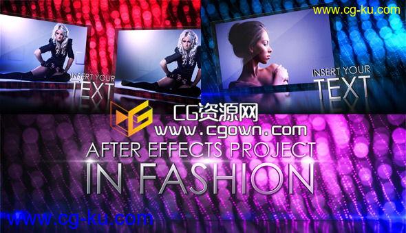 时尚展示包装 金属字体 Videohive In Fashion 1710583 AE模板的图片1