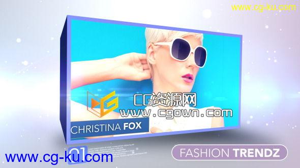 时尚展示 很酷的3D转场 VideoHive Fashion Trendz 6663363 AE模板的图片1