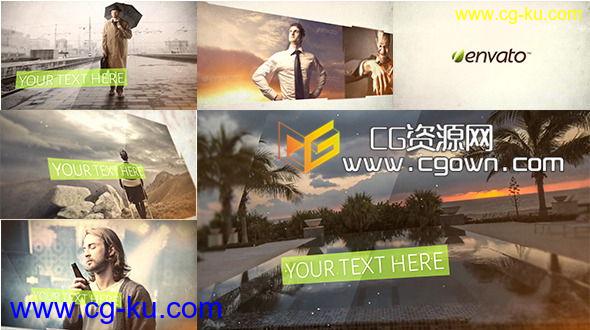 玻璃质感展示宣传片 VideoHive Glass slideshow 6764514 AE模板的图片1