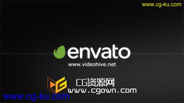 信号故障毛刺标志演绎 VideoHive Glitch – Logo Reveal AE模板的图片1