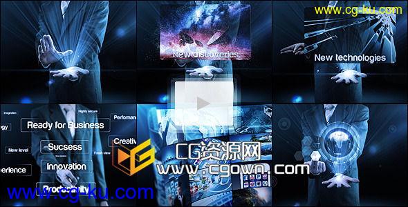 商务卷轴 高科技展示 Videohive Business Reel 4246902 AE模板的图片1