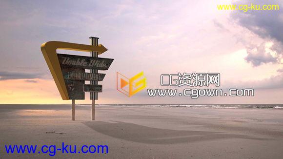 C4D三维物体与真实背景合成教程 Cinema 4D Compositing Background的图片1