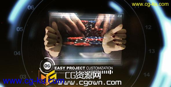 手势平视屏展示企业公司宣传 Videohive Corporate Hands AE模板的图片1