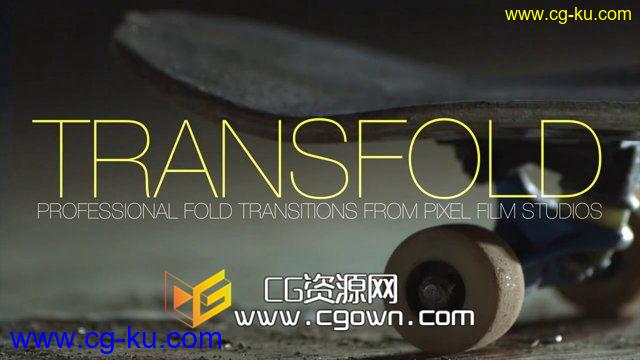 FCPX 超过50种三维折叠过场过渡插件 Pixel Film Studios – TRANSFOLD的图片1