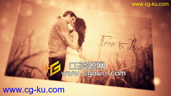 爱的唯美时刻 复古情人结 VideoHive Time to Love 2 AE模板的图片1