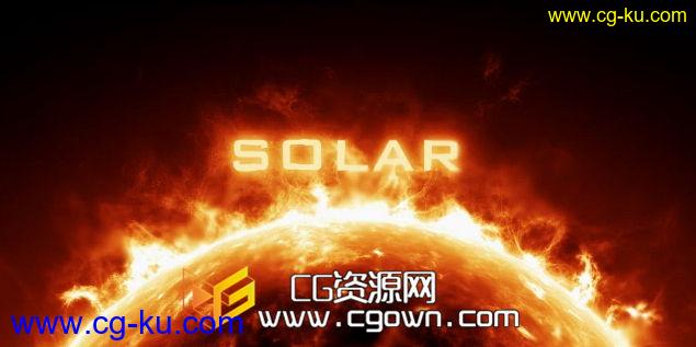 AK教程 第149期 Solar Atmosphere 太阳大气热流效果的图片1