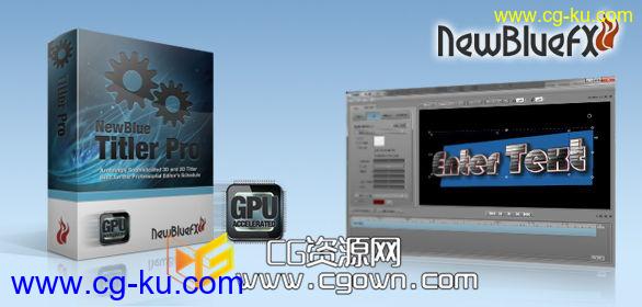 超强字幕插件 NewblueFX Titler Pro 3.0 build 140423 （多软件支持）的图片1