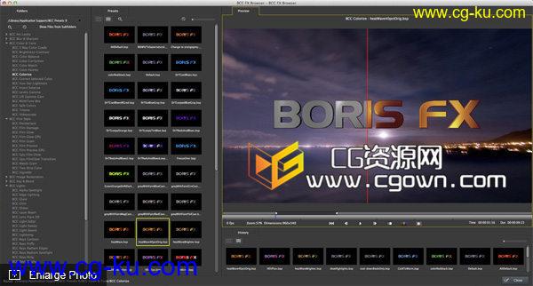 AE/PR特效套装插件 BorisFX Boris Continuum Complete 9.01的图片1