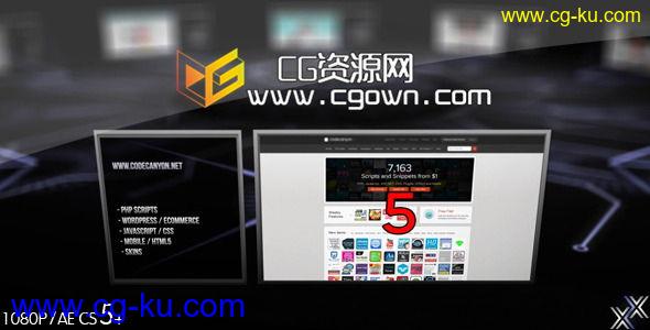 网站社区宣传片 Videohive Website Community 6747869 AE模板的图片1