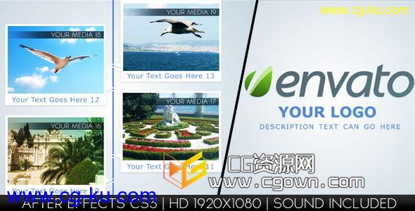 生活故事时间轴 Videohive Timeline 2372098 AE模板的图片1