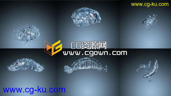 c4d制作液体流体水动画教程 Cinema4dtutorial Liquid and Fluid Simulation的图片1