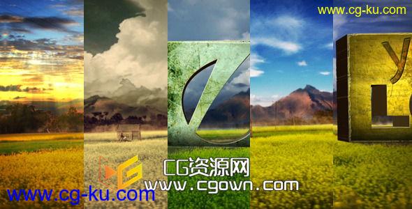 清新自然大气标志演绎 Videohive Logo In Nature Bundle AE模板的图片1