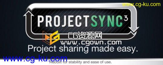 AE项目同步共享脚本 Project Sync 3 (Aescripts)  带使用教程的图片1