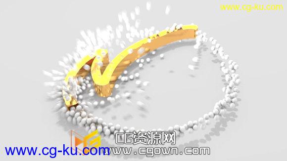 Cinema 4D 运??动图形模块制作真棒的螺旋标志教程的图片1